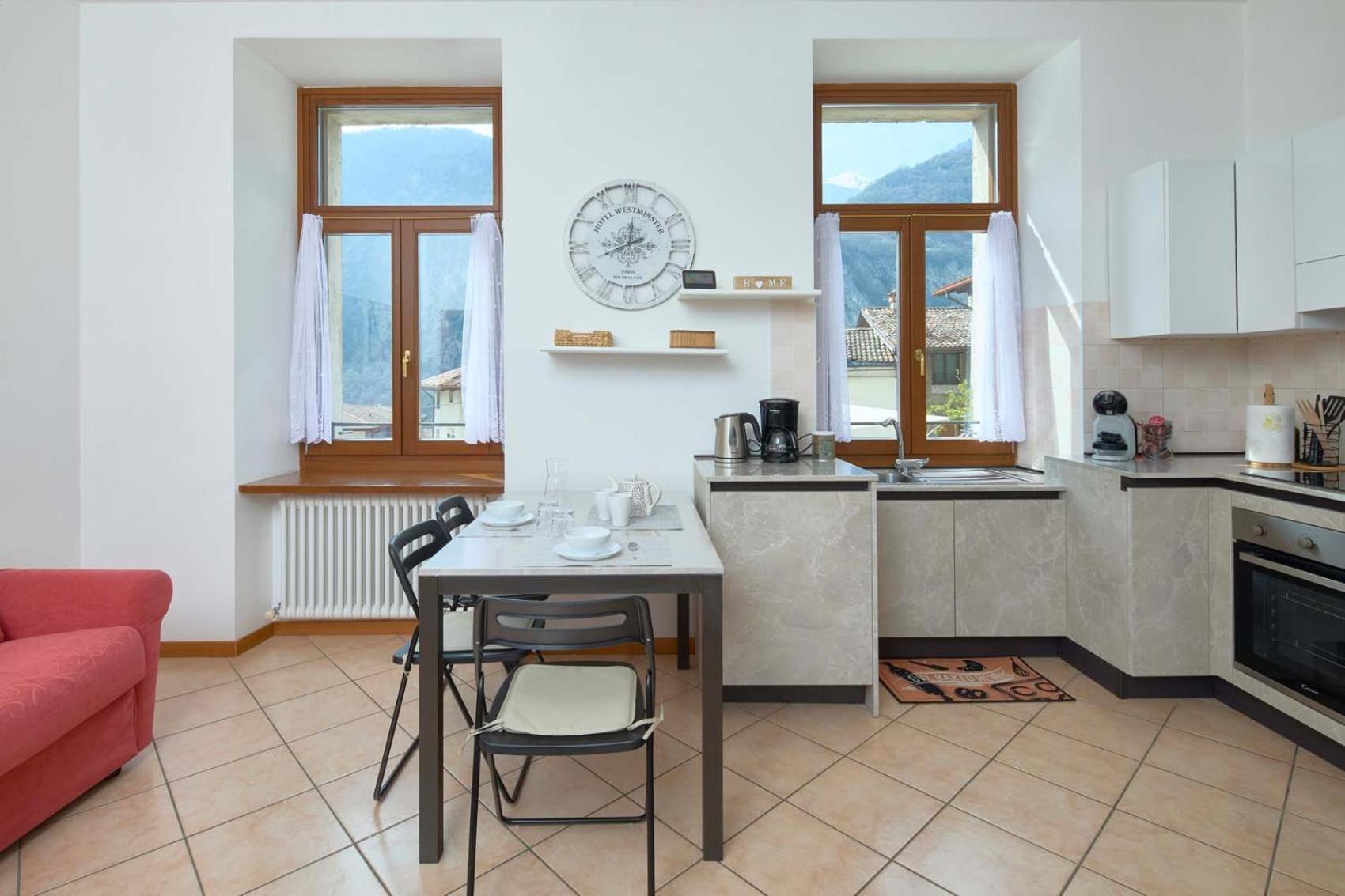 Appartamento Ania Vista Castello Tenno Extérieur photo
